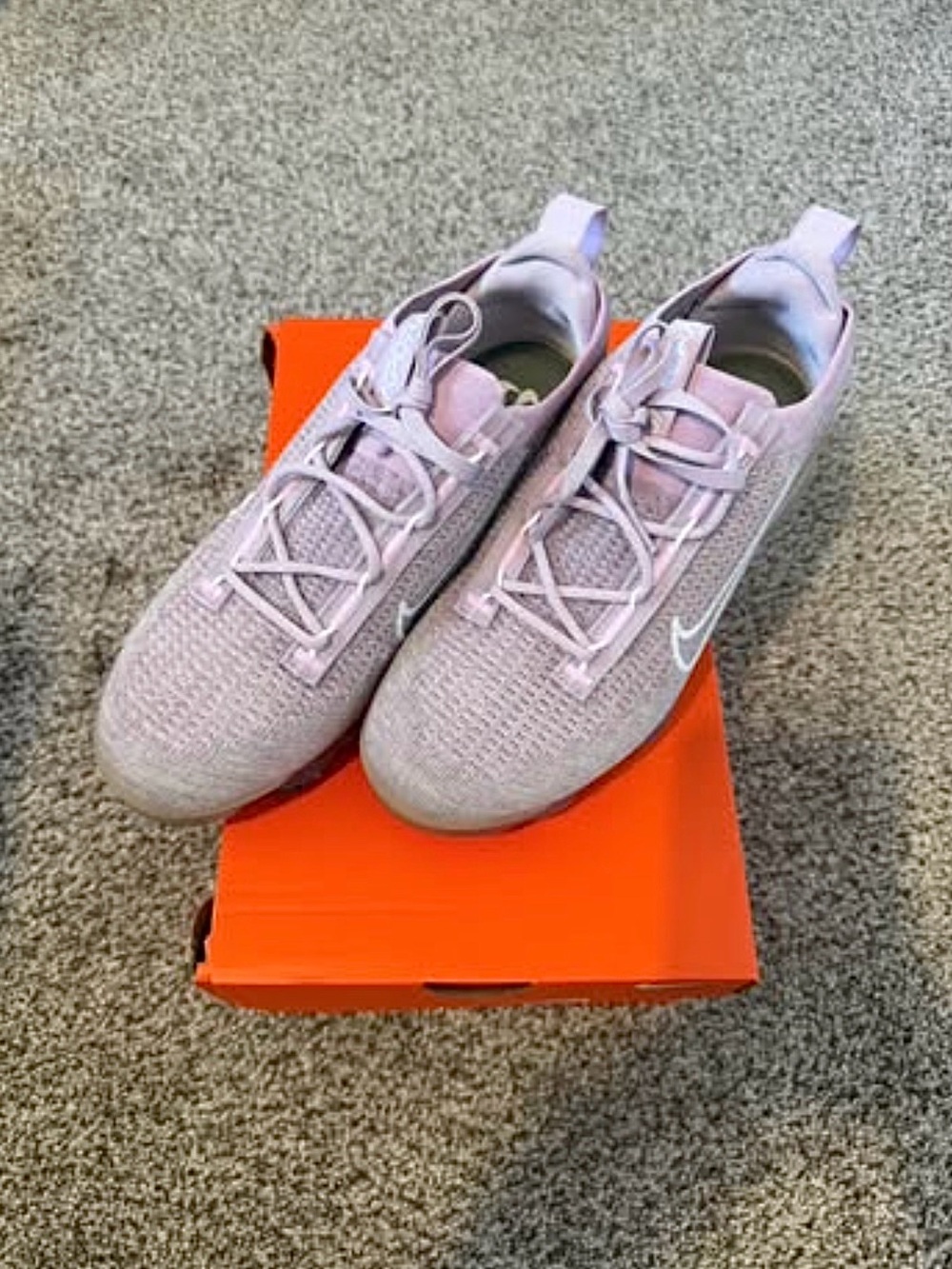 BNIB Wmns Nike Air VaporMax 2021 Flyknit Runners – Light Arctic Pink/Iced Lilac
